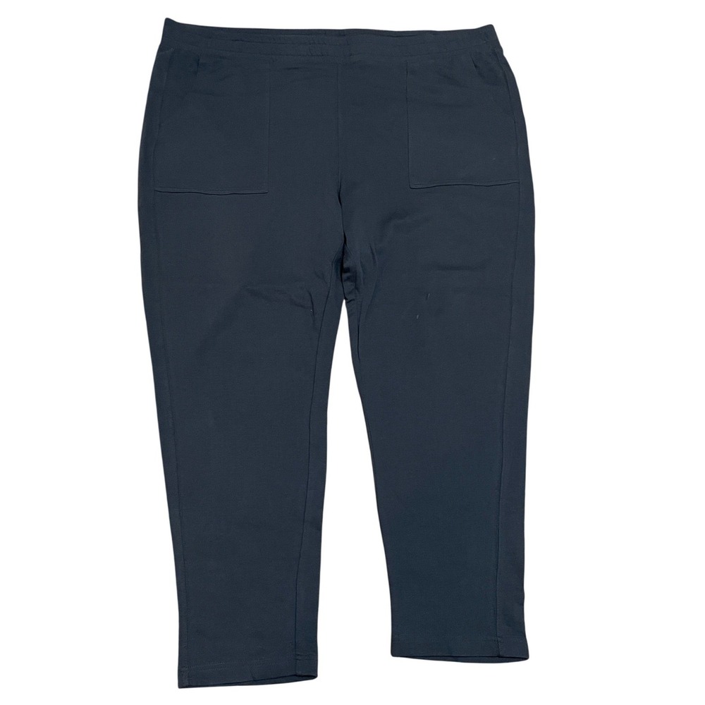 Eddie Bauer Women's Charcoal Gray 100% Cotton Blend Lounge Pants‎ Size 2XL